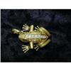 Image 1 : A GREAT GOLD FROG PENDANT DECORATED W/DIAMONDS #979949