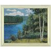 Image 1 : ?River Landscape?, J. Potter, original oil on #979964
