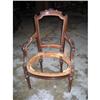 Image 1 : Palissandre Wood Armchair Frame #979983