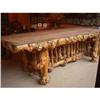 Image 1 : E323 Very Rare 19th C Olivewood Log Table #980003