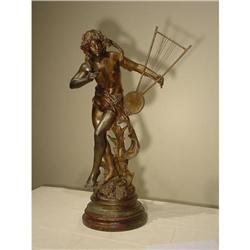 L'Improvisiteur-19th C. Sculpture Auguste #980011