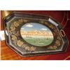 Image 1 : 201 - Decorative Hand Painted Tole Tray #980071