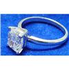 Image 1 : 2.04 CT CUSHION CUT DIAMOND SOLITAIRE RING 14KW #980208