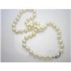 Image 1 :  ANTIQUE CULTURED PEARL NECKLACE 17 INCHES #980258