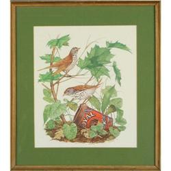 Wildlife, print entitled ?Birds on Royal #985971