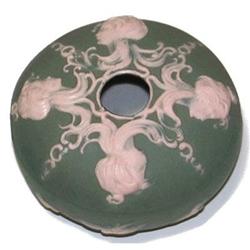 Schafer & Vater Jasperware Hair Receiver  #986338