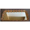 Image 1 : Jeweled, Ormolu Filigree, Mirrored Vanity Tray #986349