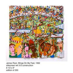 Wings on My Feet 3D by James Rizzi #986423