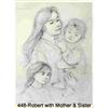 Image 1 : Robert with Mother & Sister  litho by Edna #986432