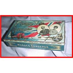 Antique Royalty Tobacco Cigar Tin Box #986525