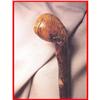 Antique Irish Burl Wood  Walking Stick Cane #986530
