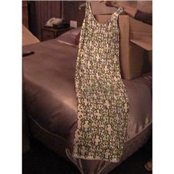 Swavorski crystal dress  green omoulu design #995683