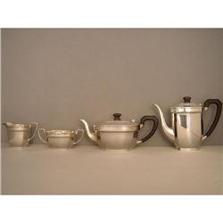 Teaset  Sterling  4 x piece  English  #995694