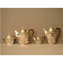 Teaset  Sterling  French  Art-deco  #995695