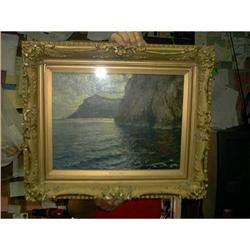 Oil Painting Tiberio Capri by Cavalier Michele #995724