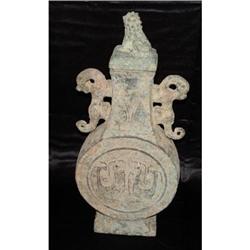  CHINESE BRONZE VESSEL -SHANG DYNASTY #995905