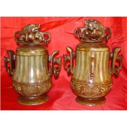 Chinese Nephrite  Jade  Pots Of Ming Dynasty -  #995908