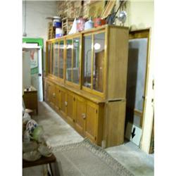 Oak Built In School Wall Cabinet~Iowa #995932
