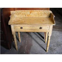 Paint Decorated Desk Stand Table--Early 1800's #995936