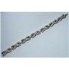 Image 1 : 'X' Link Bracelet 18K White Gold & Diamonds #996078
