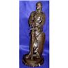 Image 1 : Favre 19c French Knight Bronze Medieval Statue #996445