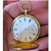 Image 1 : Rare ROSKELL  18K Lever Fusee Pocket watch #996463