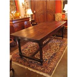 18th Century French Oak Farm Table #1006955