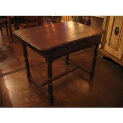 18th Century French Solid Oak Writing Desk #1006958