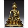 Image 1 : Mongolian Bronze of Buddha Shakyamuni, 19 C #1007112