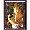 Image 1 : MUCHA ART NOUVEAU POSTER "JOB" (SERIGRAPH) #1007125