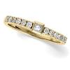 Image 1 : Gold DIAMOND ENGAGEMENT RING .38 CTS! #1007160