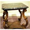 Image 1 : Marble Top DEcorative Table #1007431