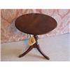 Image 1 :  Round Walnut Sheraton Parlor Table #1007453