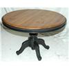 Image 1 : French round Kitchen table shabby chic style  #1007520