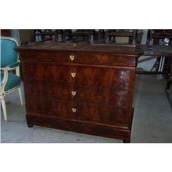 French mahogany Louis Philippe chest C.1850 #1017571