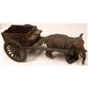 Image 1 : CAST IRON CIRCUS WAGON WITH CAIRO ON THE SIDE #1017603