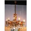 Image 1 : 18th c. French Bronze and Crystal Chandelier #1017858
