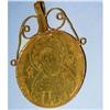 Image 1 : Rare 18c Greek 22kt Gold Icon Pendant Virgin #1018171