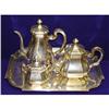 Image 1 : Jakob Grimminger German Silver Tea Set Service #1018241