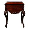 Image 1 : Carved Mahogany Sewing Table #1018281