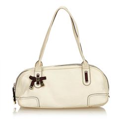 Gucci Cream Leather Princy Shoulder Bag