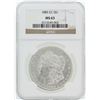 Image 1 : 1885-CC NGC MS63 Morgan Silver Dollar
