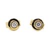 Image 1 : 0.10 ctw Diamond Stud Earrings - 14KT Rose Gold