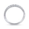 Image 3 : 1/2 CTW Round Diamond Wedding Ring 14kt White Gold - REF-41N9Y
