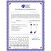 Image 2 : Genuine 4.15 ctw Amethyst Earrings 14KT White Gold - REF-32H2X