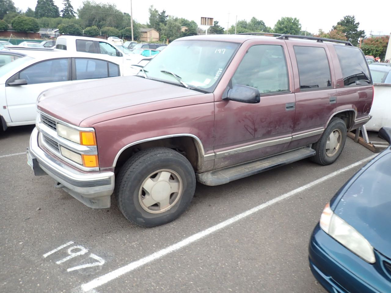 Chevrolet tahoe 1997 бронированный