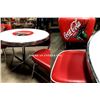 Image 2 : 91cm USA Coca-Cola round table & chair set of 3