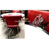 Image 8 : 91cm USA Coca-Cola round table & chair set of 3