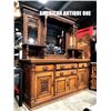Image 1 : 204cm Wooden Cabinet & Mirror Separate