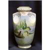 Image 1 : Nippon 6" Moriage Scenic Vase Pinched Sides #996633